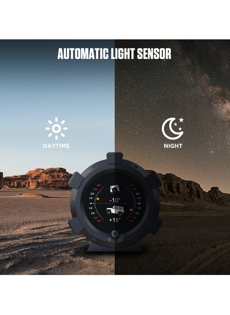 Autool - AUTOOL X95 Car Multifunctional Head Up Display HUD Off-road GPS Altitude Speed Display Slope Meter Car 4×4 Inclinometer Provide Slope Angle Speed Satellite - Image 1