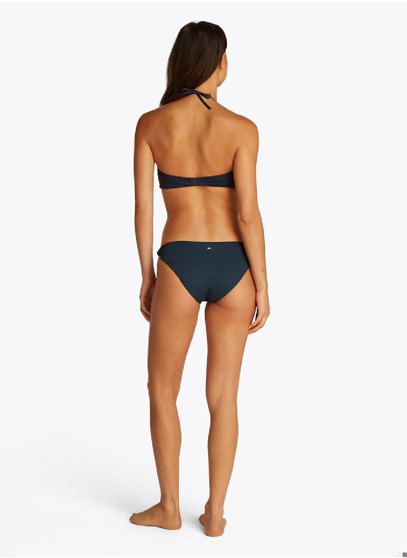 TOMMY HILFIGER - Women's  Original Classic Bikini Bottoms - Nylon, Blue - Image 1
