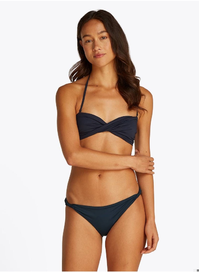 TOMMY HILFIGER - Women's  Original Classic Bikini Bottoms - Nylon, Blue - Image 1