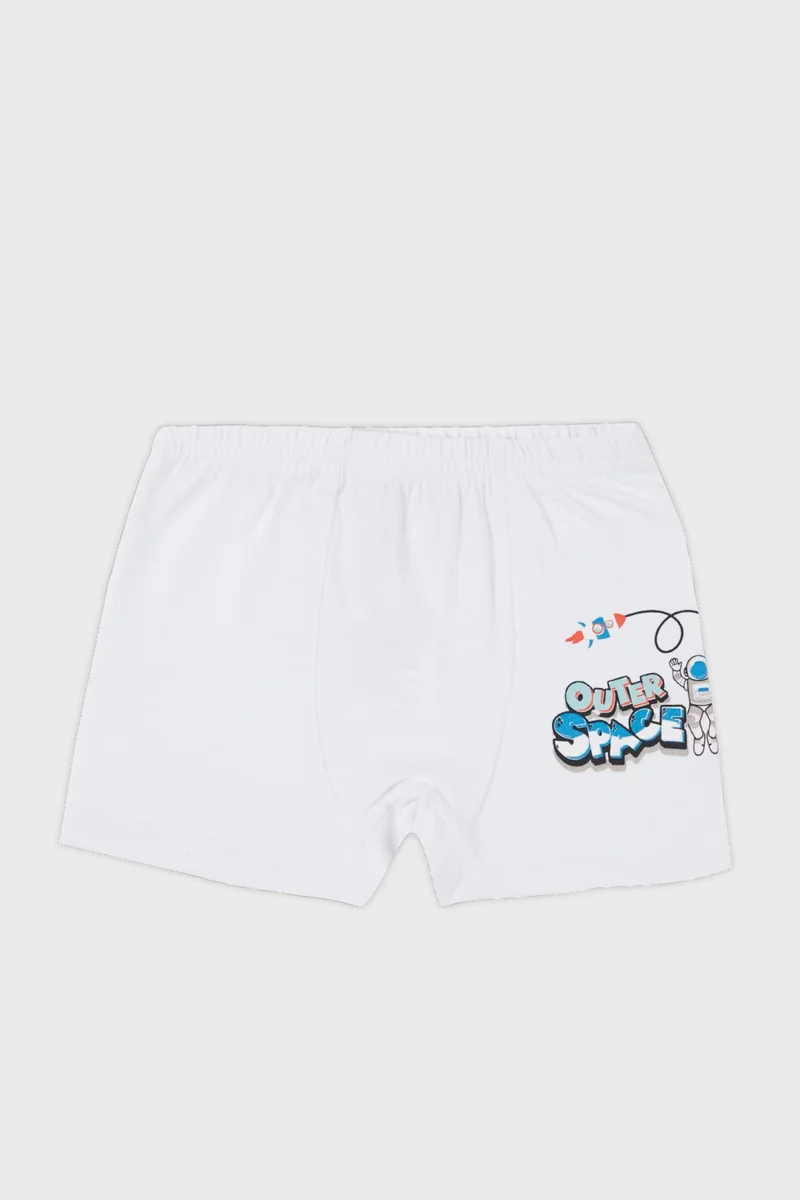 Lela Patterned Stretch Cotton 5 Pack Boxer Boy Boxer 6651006UZAY