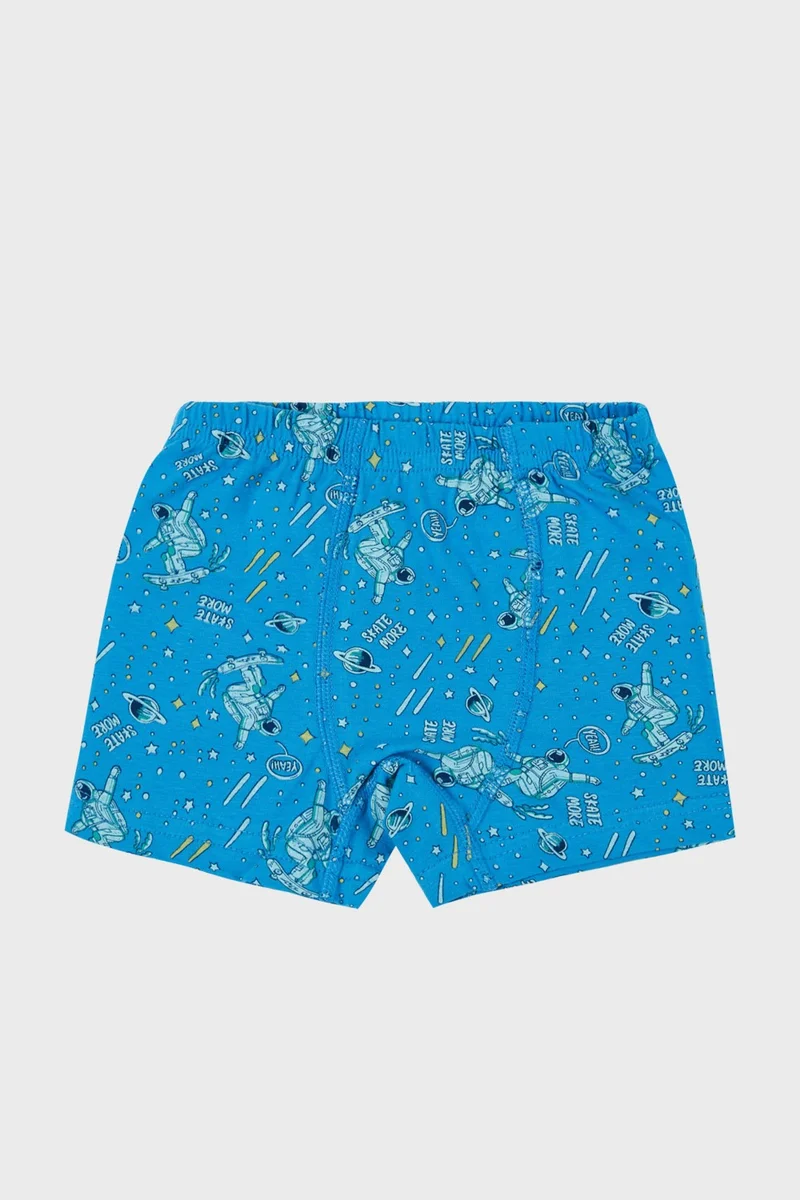 Lela Patterned Stretch Cotton 5 Pack Boxer Boy Boxer 6651006UZAY