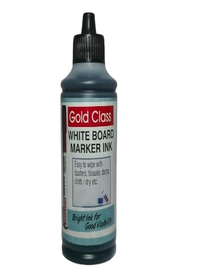 Gold Class White Board Marker Ink - 100 ML_PCK-01_Black| Suitable for White Board Surface |School Stationery |Easily Refill |Bold Black Color |Smudge Proof|Quick Drying |Indian Brand. - Image 2