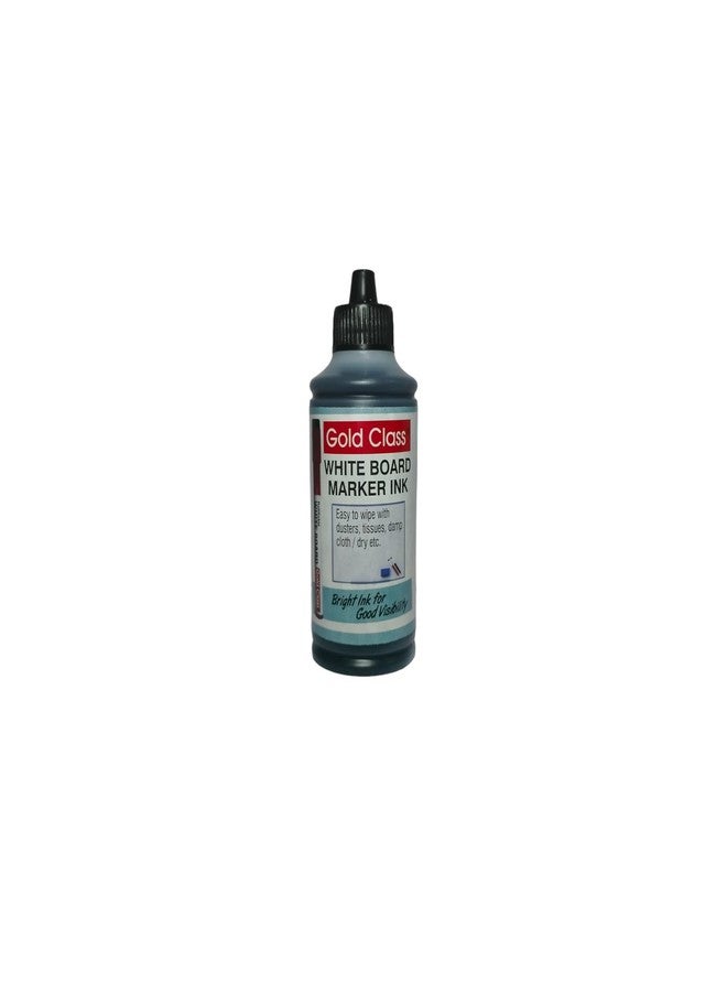 Gold Class White Board Marker Ink - 100 ML_PCK-01_Black| Suitable for White Board Surface |School Stationery |Easily Refill |Bold Black Color |Smudge Proof|Quick Drying |Indian Brand. - Image 1