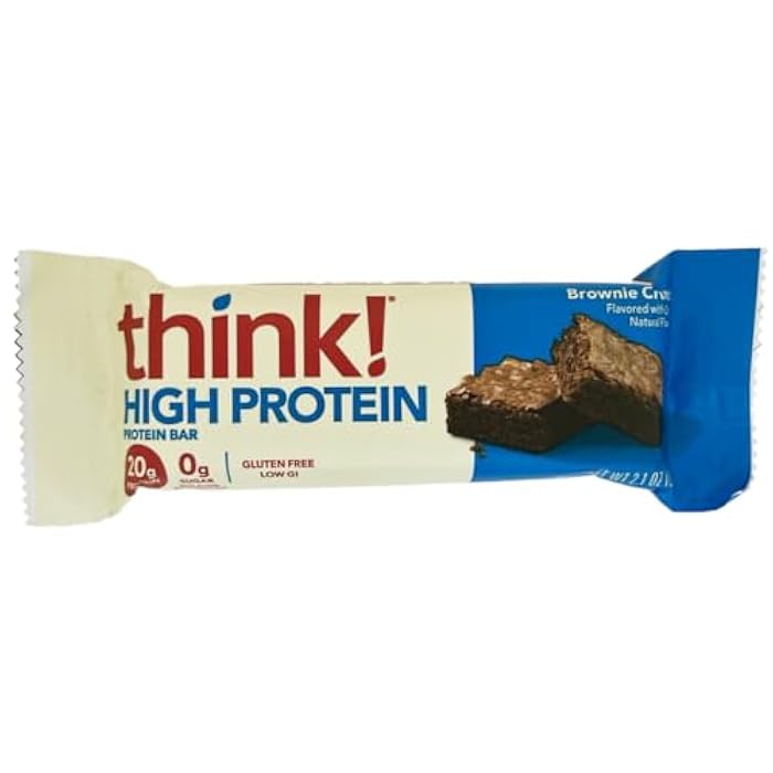 think! Think Products ThinkThin Bar Brownie Crunch - 10 Bars - Image 3