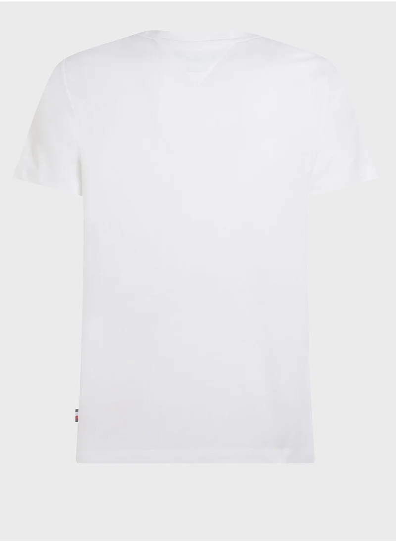 TOMMY HILFIGER Logo Crew Neck T-Shirt