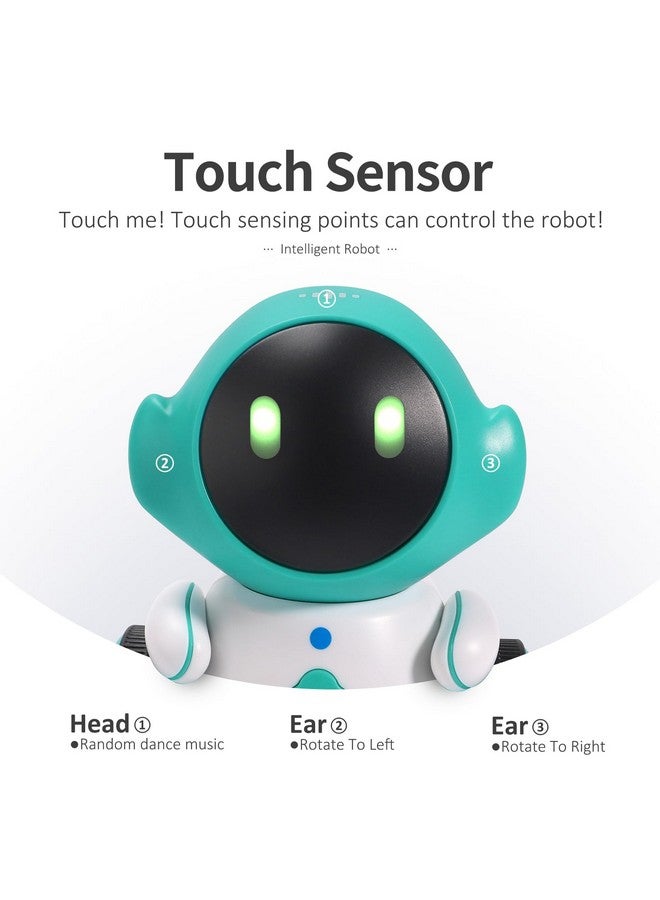 GILOBABY Robot Toys, Rechargeable Smart Talking Robots For Kids, Intelligent Robot With Voice Controlled Touch Sensor, Singing, Dancing, Recording, Repeat, Birthday Gifts For Boys Ages 6+ Years - Image 3