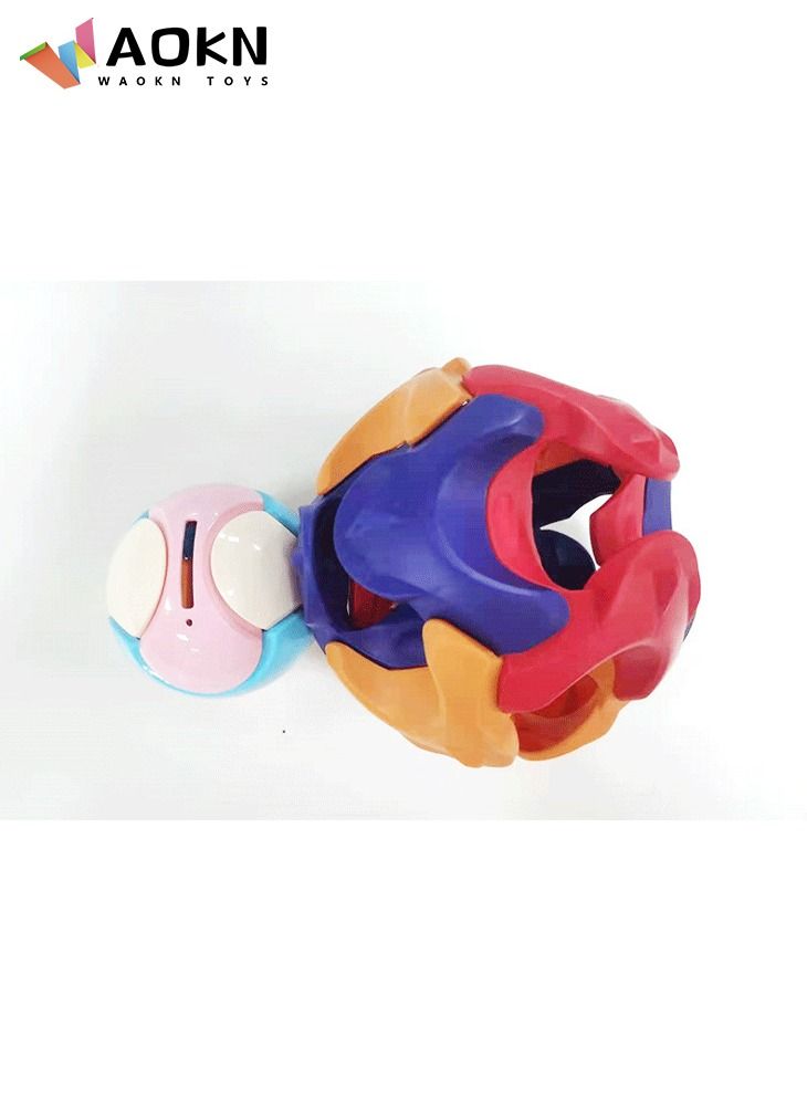 WAOKN Building Blocks Bank,Children's DIY Intelligence Ball Assembling Bank Educational Building Blocks,great gift for any child,also a beautiful home decoration for desks, bedrooms, etc. - Image 3