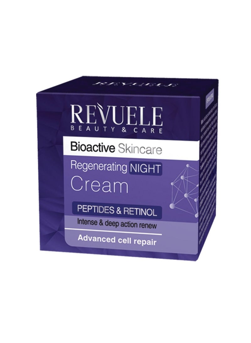 REVUELE Bioactive Peptides and Retinol Regenerating Night Cream 50ml - Image 1