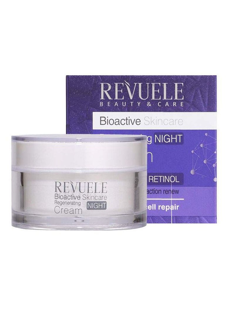 REVUELE Bioactive Peptides and Retinol Regenerating Night Cream 50ml - Image 2