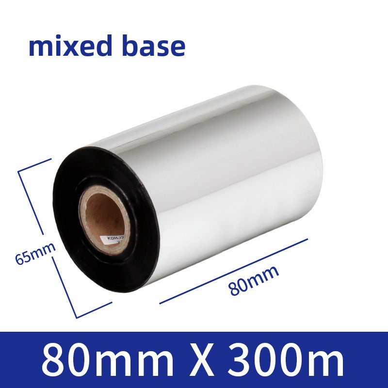 Generic Cherry Blossom Wax Resin Ribbon Custom Thermal Transfer 80*300m mixed base 