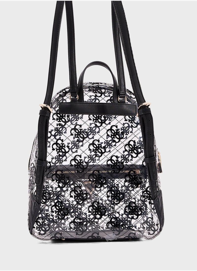 GUESS - Tuana Zip Through Backpack - Image 1