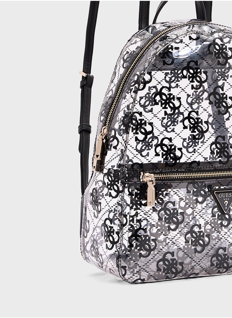 GUESS - Tuana Zip Through Backpack - Image 1