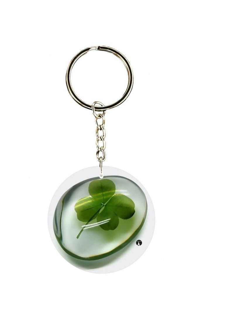 RKN Leaf Printed Keychain