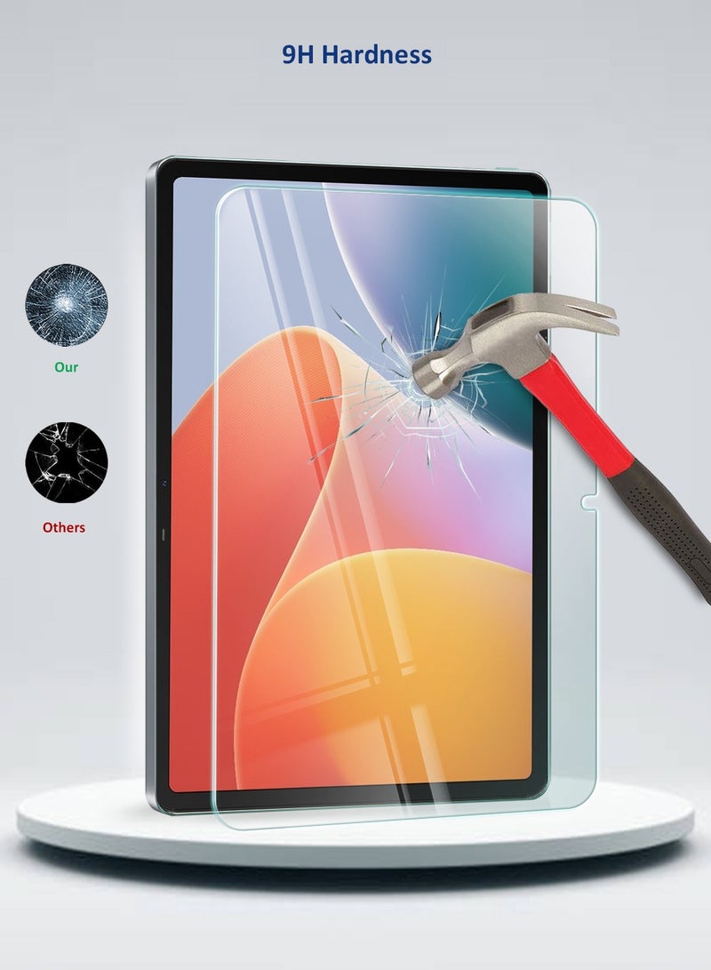 دبليو تيك حامي شاشة زجاجي مقوى كامل الوضوح بحواف منحنية لسلسلة Honor Pad X8a 2024 المميزة / Infinix Xpad 4G 2024 (11 بوصة) - Image 2