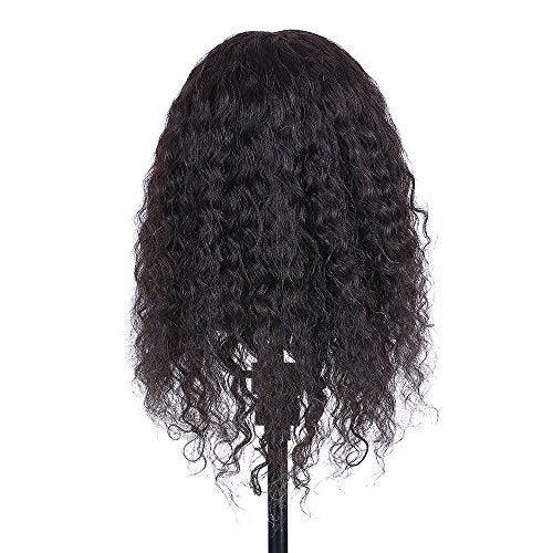 ANSELF Cosmetology Mannequin Head Hairdressing Training Head for Hair Styling Practice Hair Braiding Dummy Head (03#) - Image 4