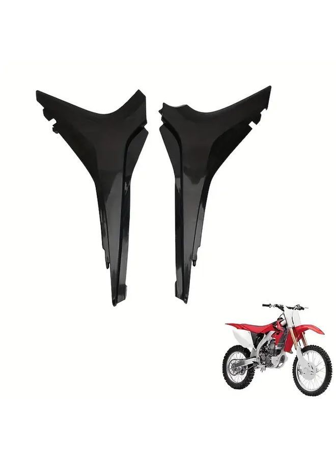 Black Air Box Cover for CRF250R 2010-2013 and CRF450R 2009-2012 Dirt Bike - Image 1