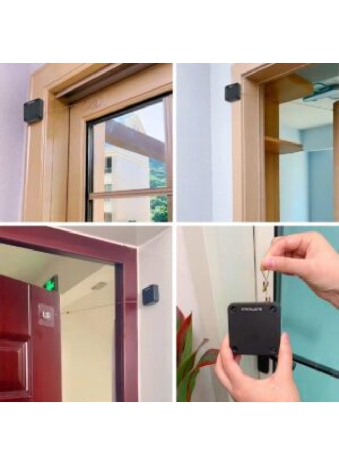 Generic - Instant Automatic Door Closer – Self-Retracting, Easy Install for Home & Office Doors - Image 1