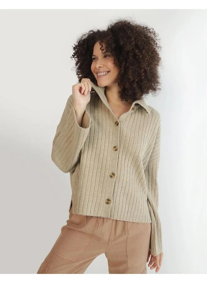 Aerie Aerie Unreal Ribbed Cardigan