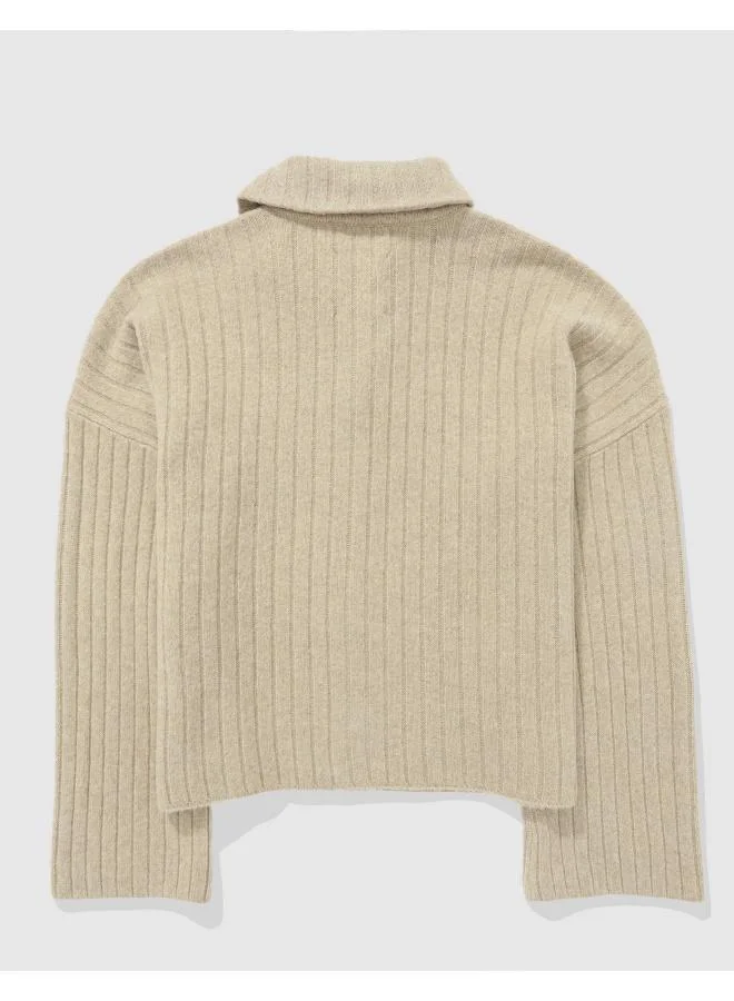 Aerie Aerie Unreal Ribbed Cardigan