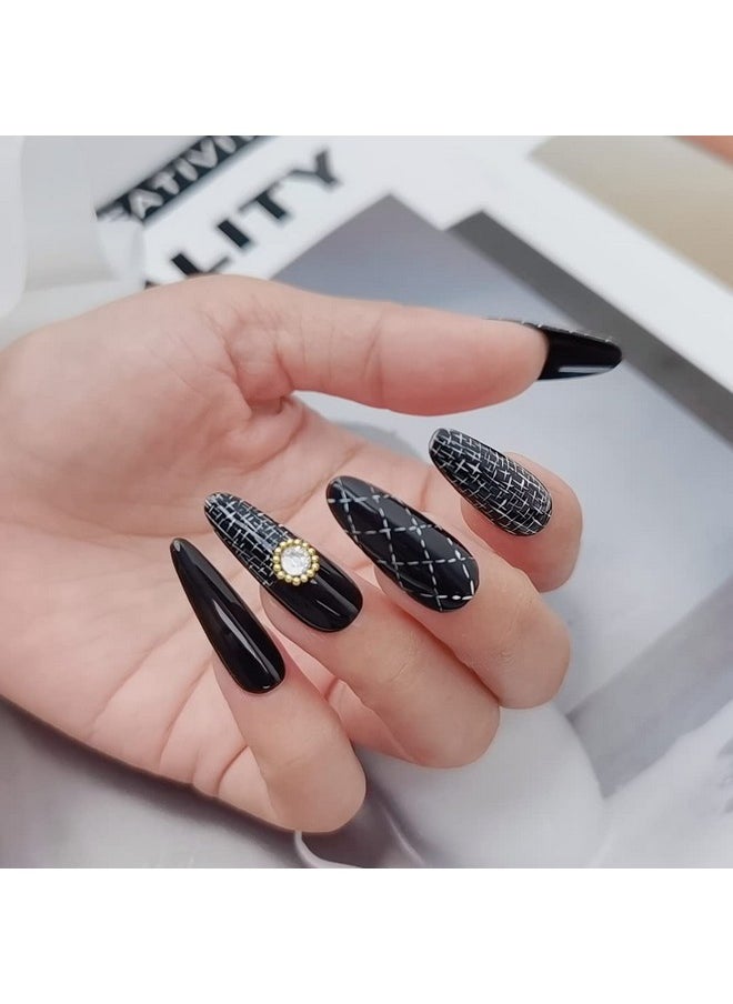 AIMEILI AIMEILI Gel Nail Polish Soak Off U V LED Gel Nail Lacquer, Black Wine Red Blue Glitter Color Gel Set Of 6pcs X 10ml - Kit Set 21  - Image 3