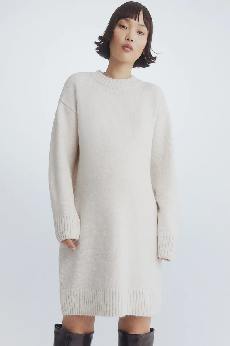 اتش اند ام Mama Knitted Dress