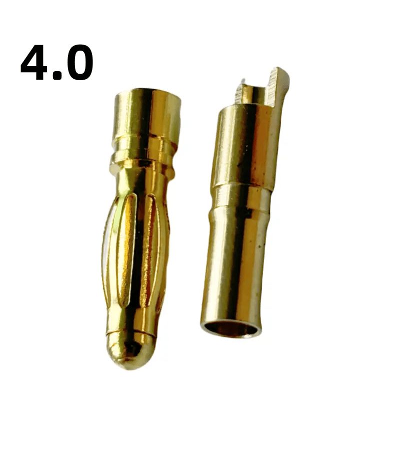 Five Pairs Gold Plated Male Female Banana Plug Connectors Size 8.0 For Remote Controlled Lithium Battery Motors Aircraft Cars Boats - Image 4