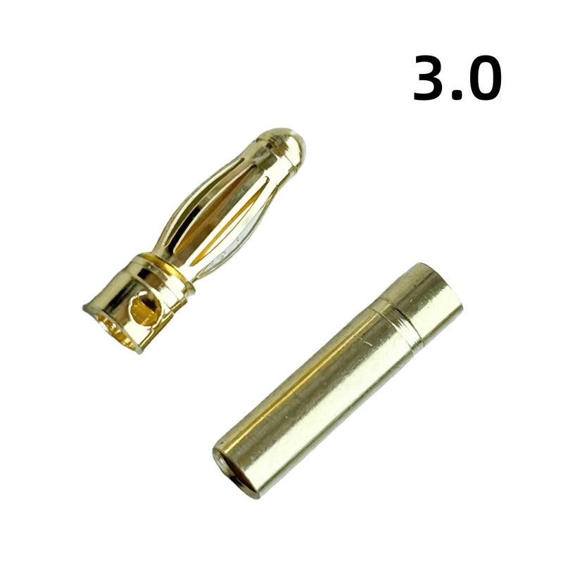 Five Pairs Gold Plated Male Female Banana Plug Connectors Size 8.0 For Remote Controlled Lithium Battery Motors Aircraft Cars Boats - Image 5