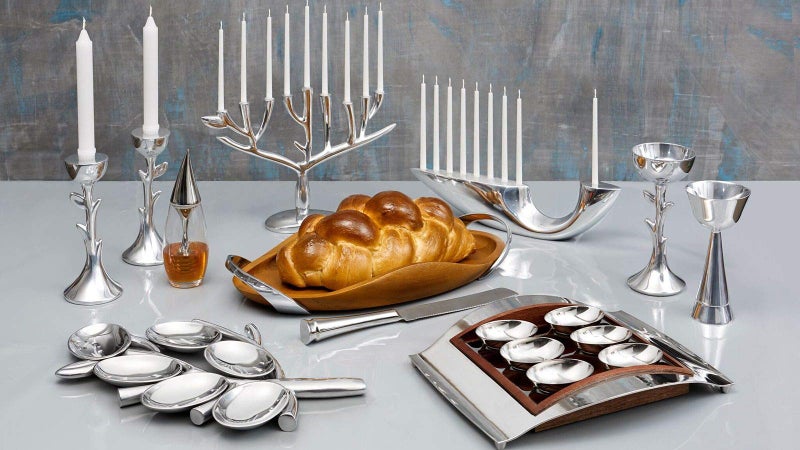 Nambe Nambe Tree of Life Menorah - Image 3