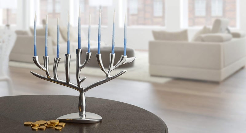 Nambe Nambe Tree of Life Menorah - Image 2