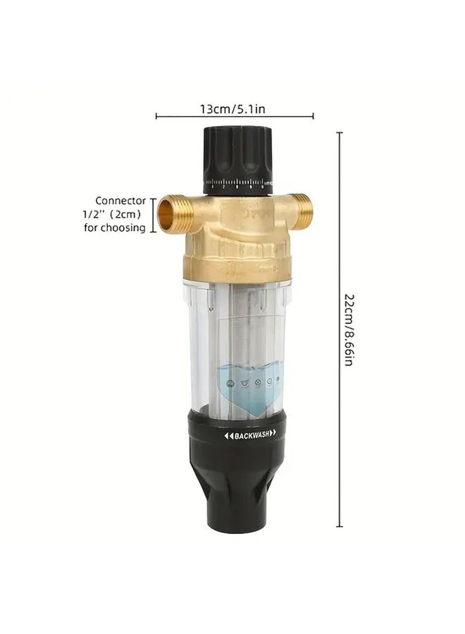 Pre Backwash Whole House Well Water Filter Model 6 No Replacement Required - Image 3