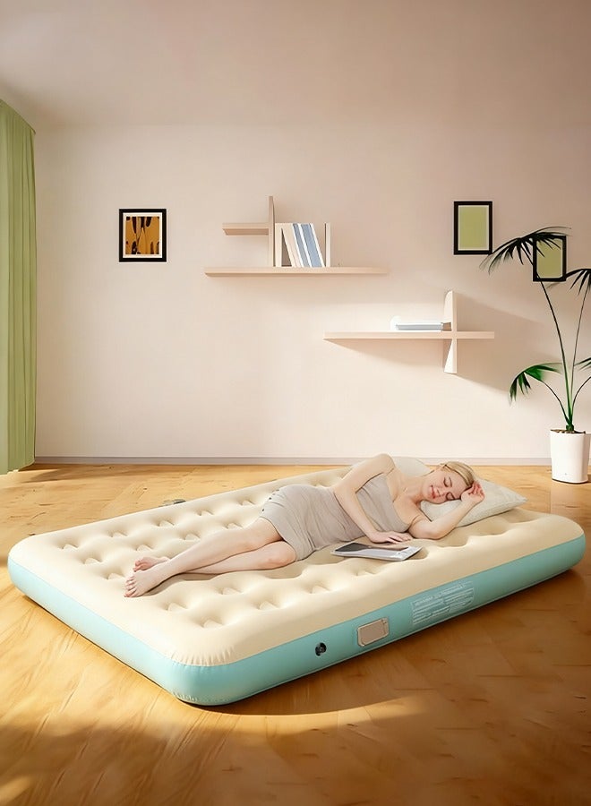 Built-in camping automatic outdoor inflatable bed with inflation pump, mattress and air cushion for home use - Image 2