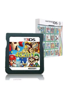 Y&D 428 في 1 خرطوشة ألعاب متعددة العربات، مجموعات بطاقات DS Pack، مجموعة Fine Works Multicart لنينتندو DS، NDSL، NDSi، NDSi LL/XL، 3DS، 3DSLL/XL، New 3DS 2DS، 2DS LL/XL  - Image 1