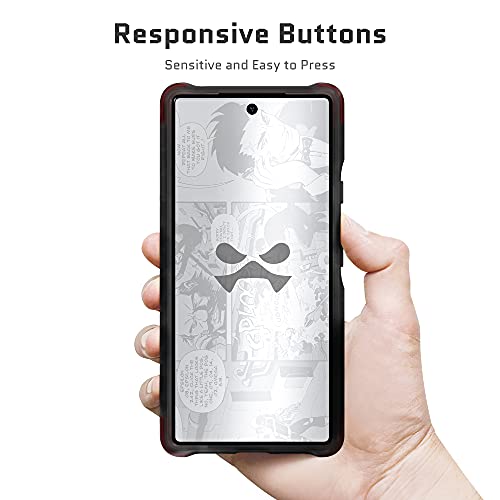Ghostek Covert Google Pixel 6 Case Slim Clear with Ultra Thin Design and Non-Slip Grip Bumper Supports Wireless Charging Protective Phone Cover Designed for 2021 Google Pixel6 5G (6.4) (Stormy Smoke) - Image 5