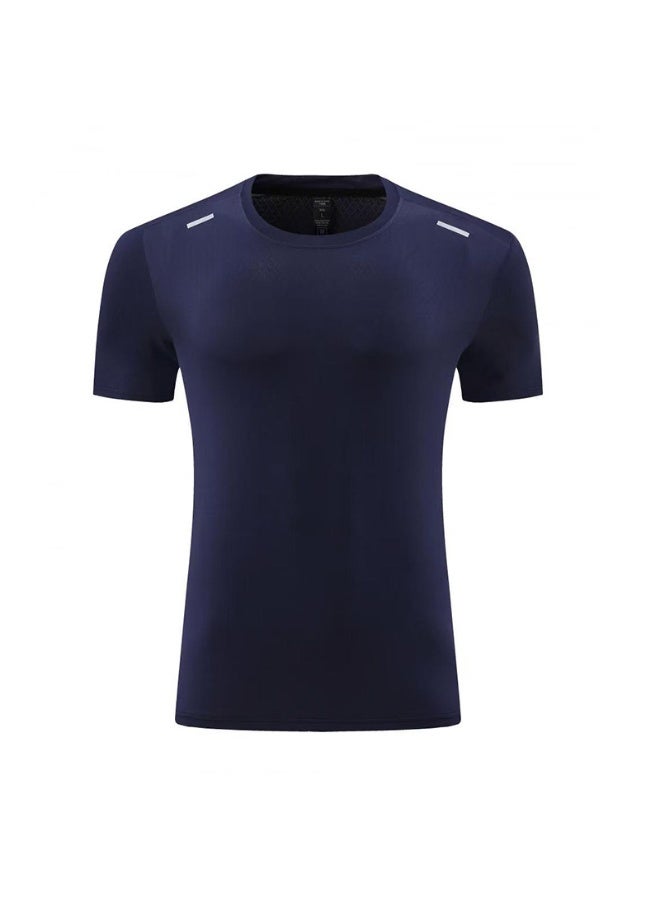 Men's Summer Loose Breathable Short Sleeve Outdoor Cycling Quick Dry Top Running Tracksuits Fitness T-shirts - Image 1