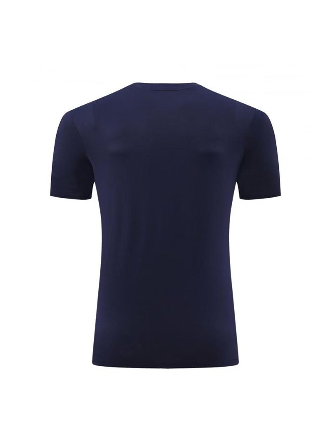 Men's Summer Loose Breathable Short Sleeve Outdoor Cycling Quick Dry Top Running Tracksuits Fitness T-shirts - Image 2