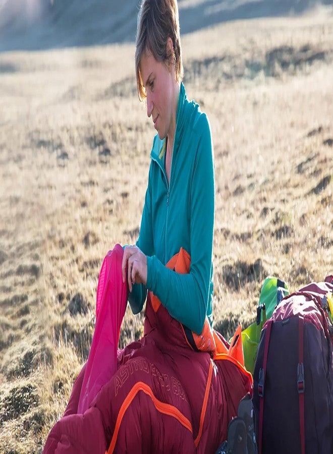 Deuter Light Drypack 5, Water-Resistant 5-Liter Ripstop Roll-Top Dry Pack Sack Keeps Gear Dry for Hiking, Trekking, Camping & Kayaking - Papaya - Image 5