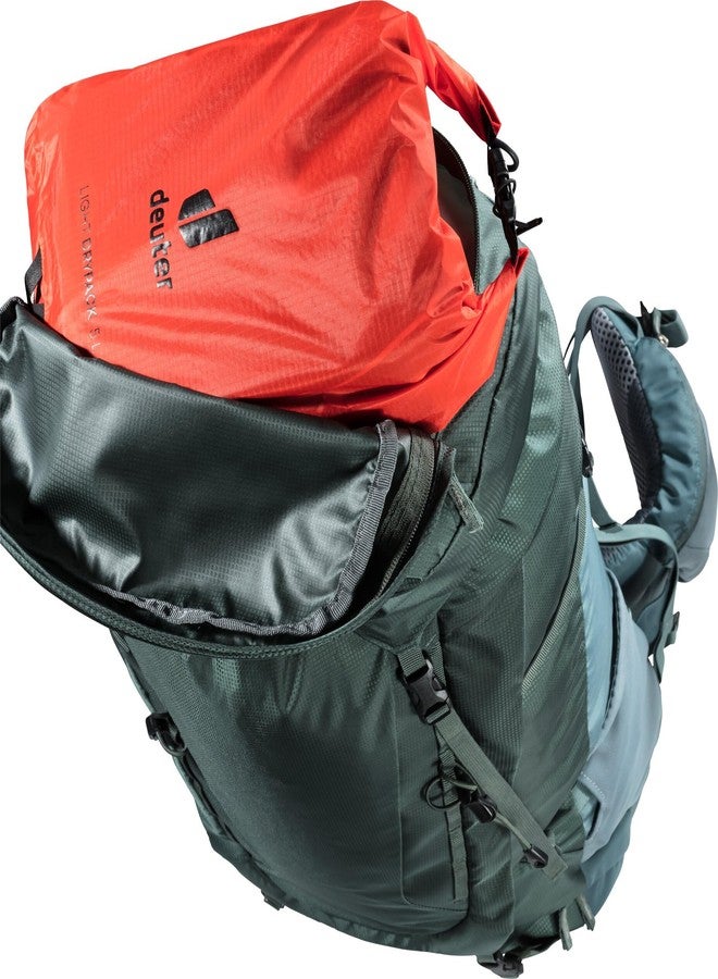 Deuter Light Drypack 5, Water-Resistant 5-Liter Ripstop Roll-Top Dry Pack Sack Keeps Gear Dry for Hiking, Trekking, Camping & Kayaking - Papaya - Image 4