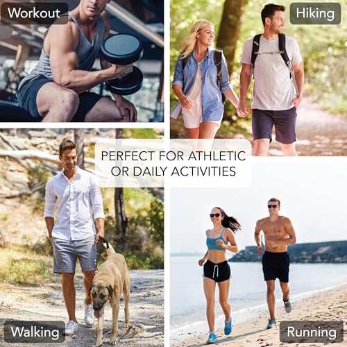 Andrew Scott Mens Cotton Fleece Athletic Shorts | Work Out Jogger Sweat Shorts with Drawstring & Pockets - Pack of 3 - Image 5