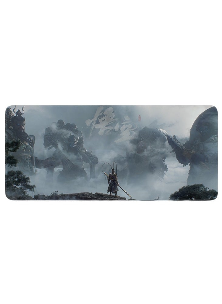 Generic Black Myth Wu Kong Gaming Mouse Pad，700*300*2 mm，Waterproof and dirt-resistant gaming mouse pad  - Image 1