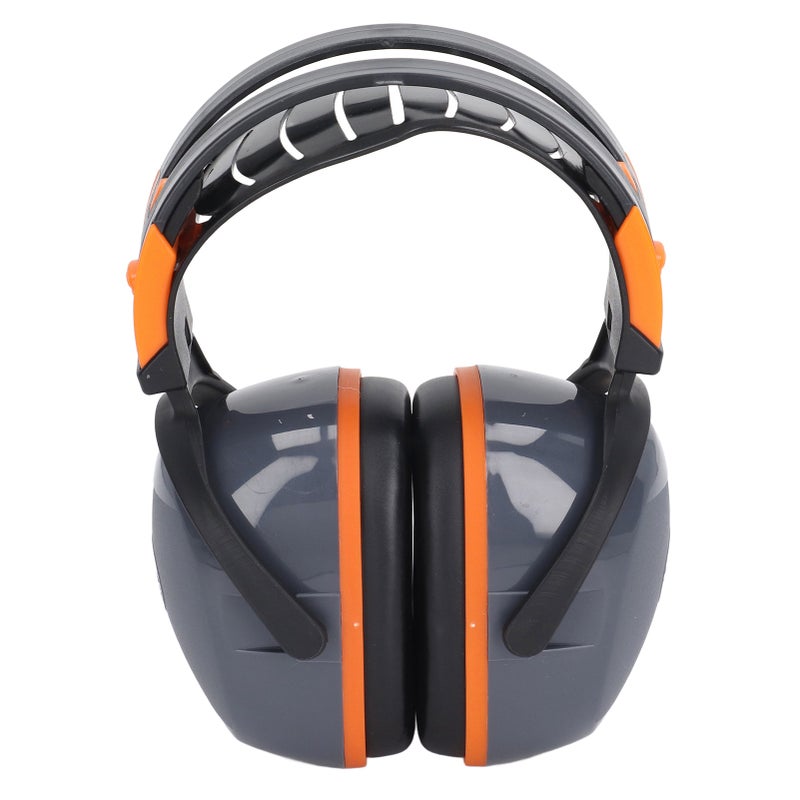 Noise Reducing Earmuffs Retractable Comfortable Versatile Hearing Protection Earmuffs for Study Travel Play Work Mowing - Image 1