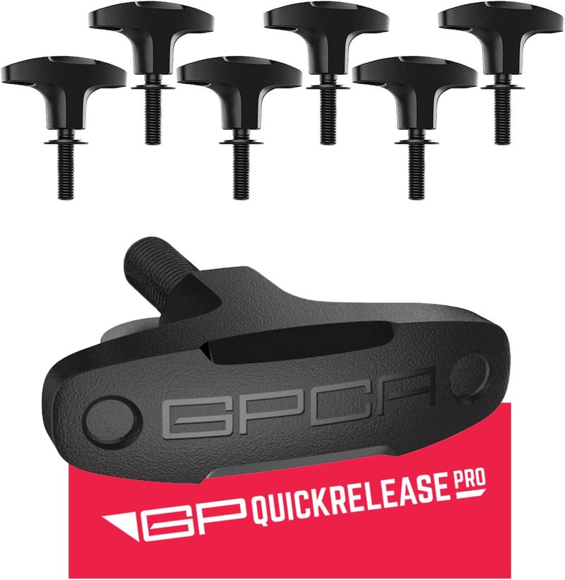 GPCA Quick-Release Tie Down Anchor/T-Handle Bolts for Jeep Top Removal - 6 Pack - Image 1