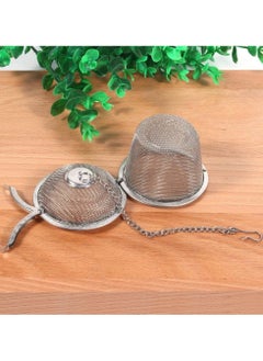 Generic Mesh Tea Ball Infuser Silver 6 cm Set of 3 Pieces  - Image 3