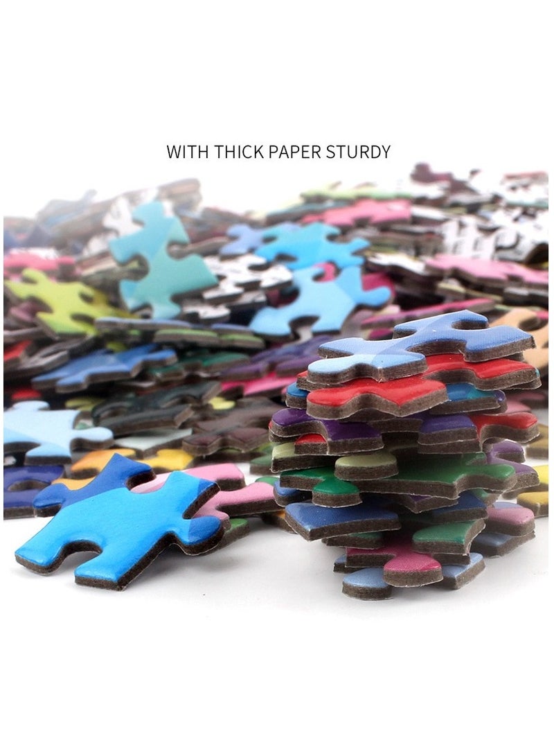 لعبة تركيب مدينة السماء الدائرية المكونة من 1000 قطعة - Image 4