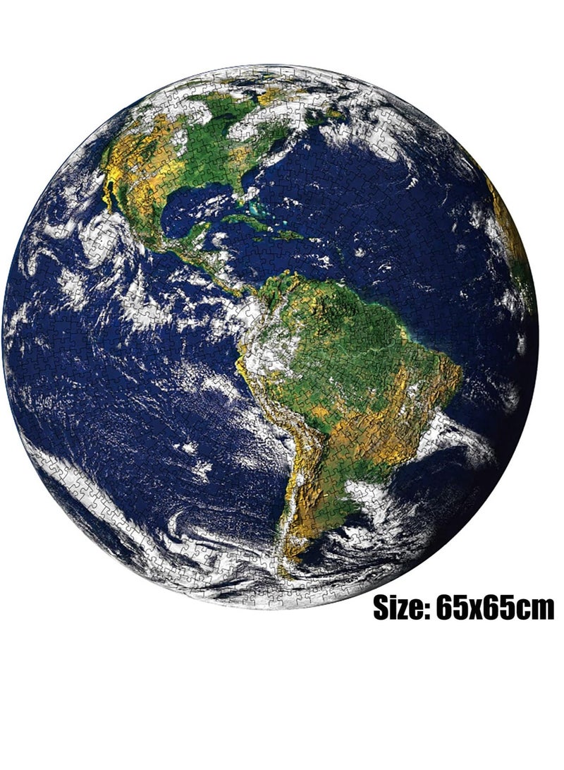 لعبة تركيب مدينة السماء الدائرية المكونة من 1000 قطعة - Image 2