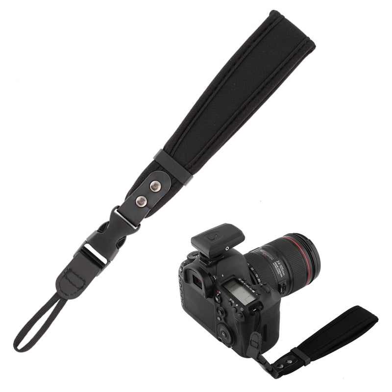 Camera Wrist Strap Soft Sponge Durable DSLR Hand Strap - Camera Protection Strap for DSLR Cameras - Image 4