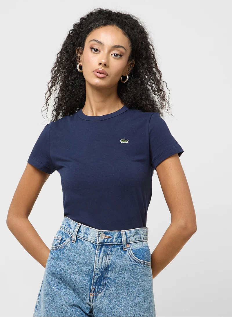 لاكوست Crew Neck T-Shirt
