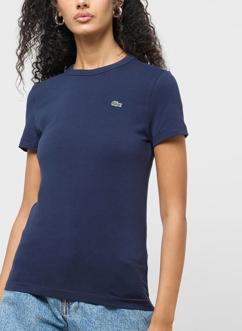 لاكوست Crew Neck T-Shirt