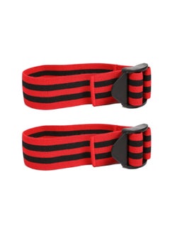Generic Blood Flow Resistance Bands for Lean & Fast Muscle Gaining of Arms,Legs, Color Random-One Pack of 2ps  - Image 1