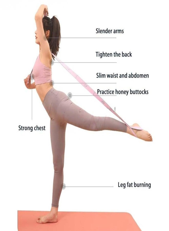 Kauldvishe Pack of 1 Resistance Bands Set for Workout Yoga Stretch Bands for Exercise for Glutes Legs & Hip Training Gym for Women & Men Elastic Strength Training - Image 3