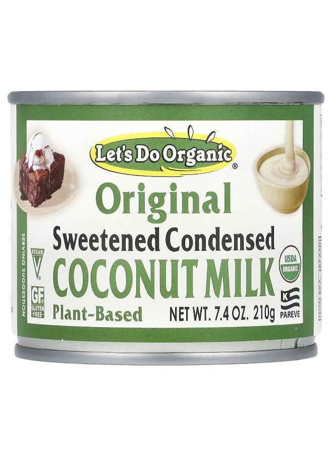 Edward & Sons Edward & Sons, Let's Do Organic®, Sweetened Condensed Coconut Milk, Original , 7.4 oz (210 g)  - Image 1